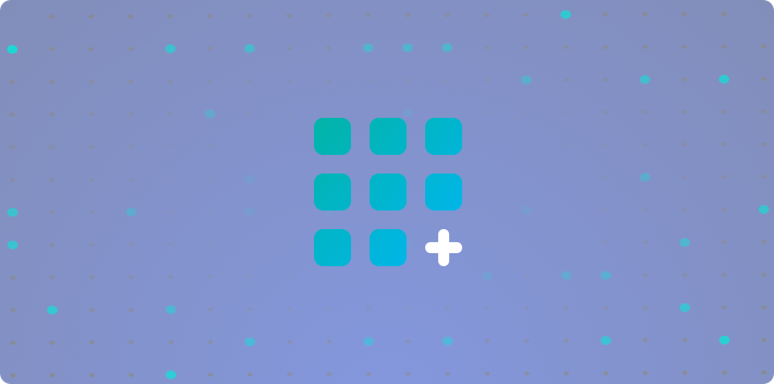 Illustration Dot Grid Icon Api Breadth Generic